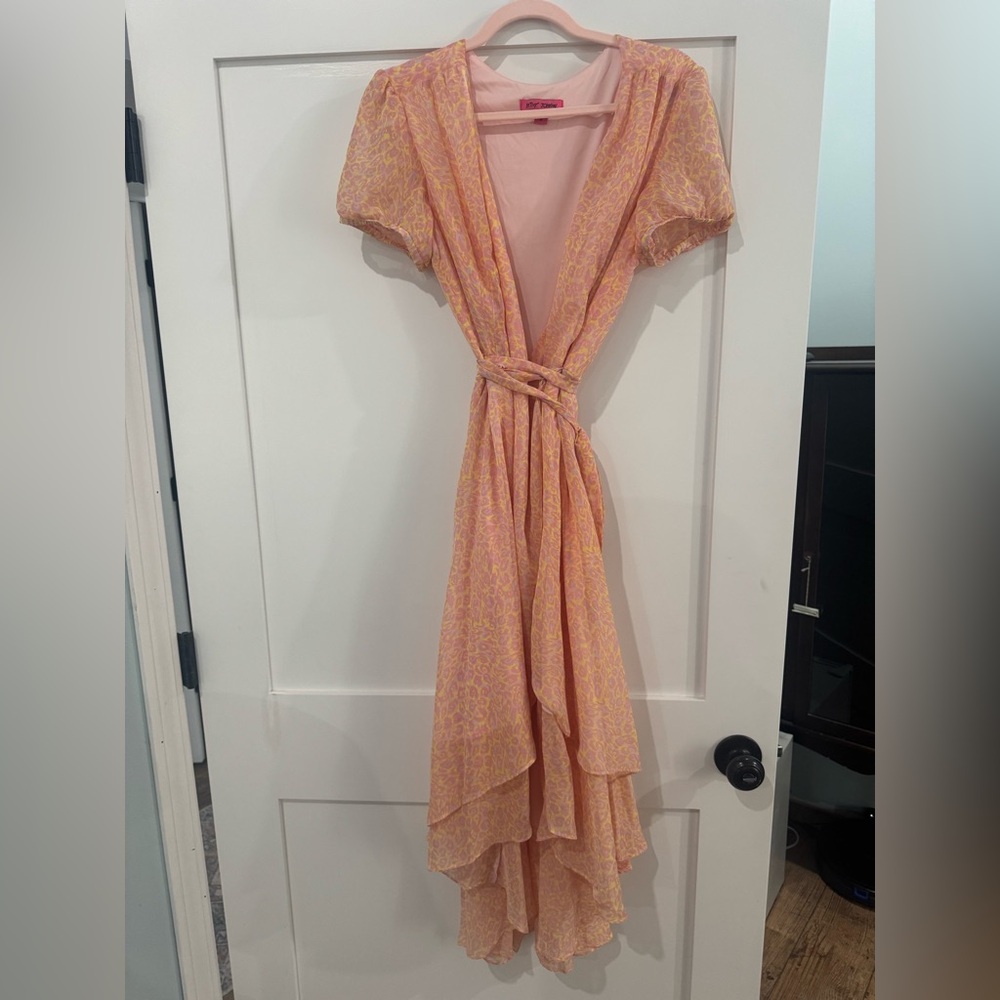 Betsey Johnson wrap dress